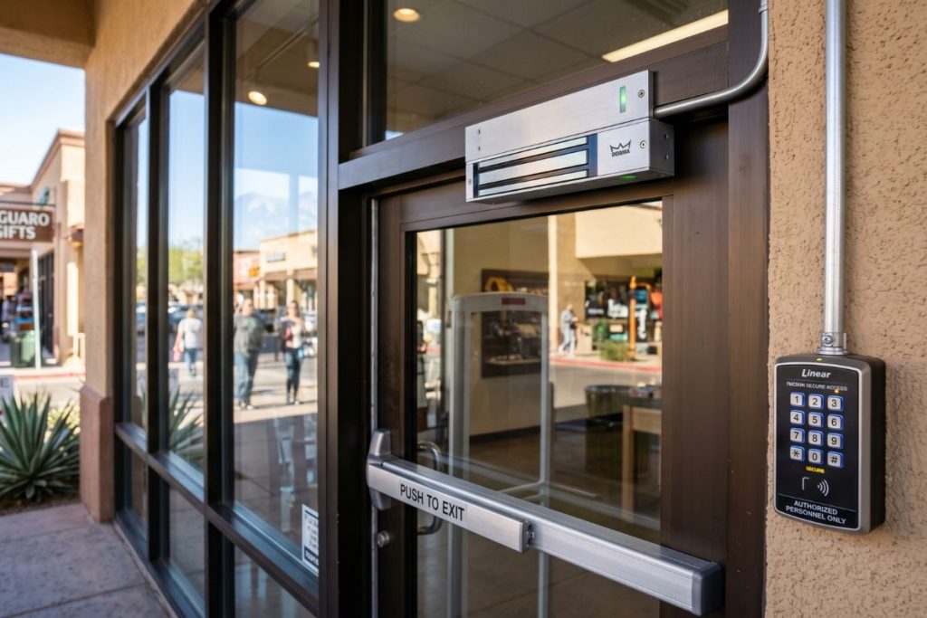 Magnetic door locks