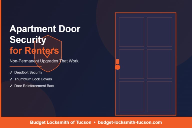 Apartment door security upgrades for renters – Budget Locksmith of Tucson