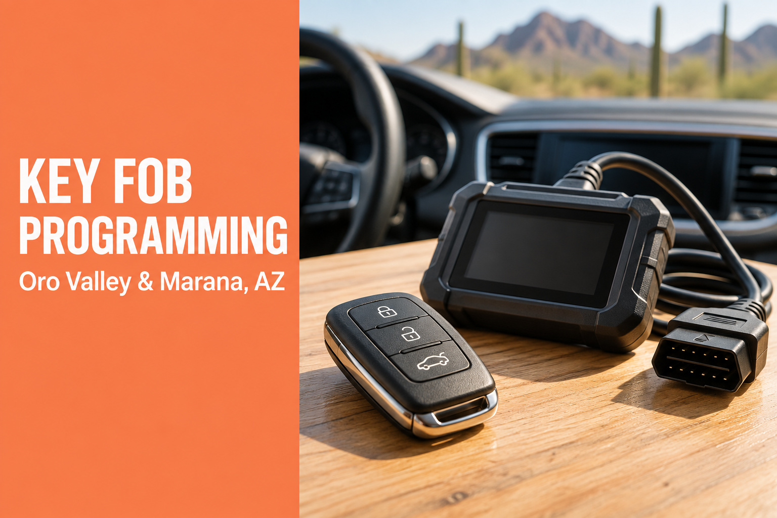 Key fob programming in Oro Valley and Marana