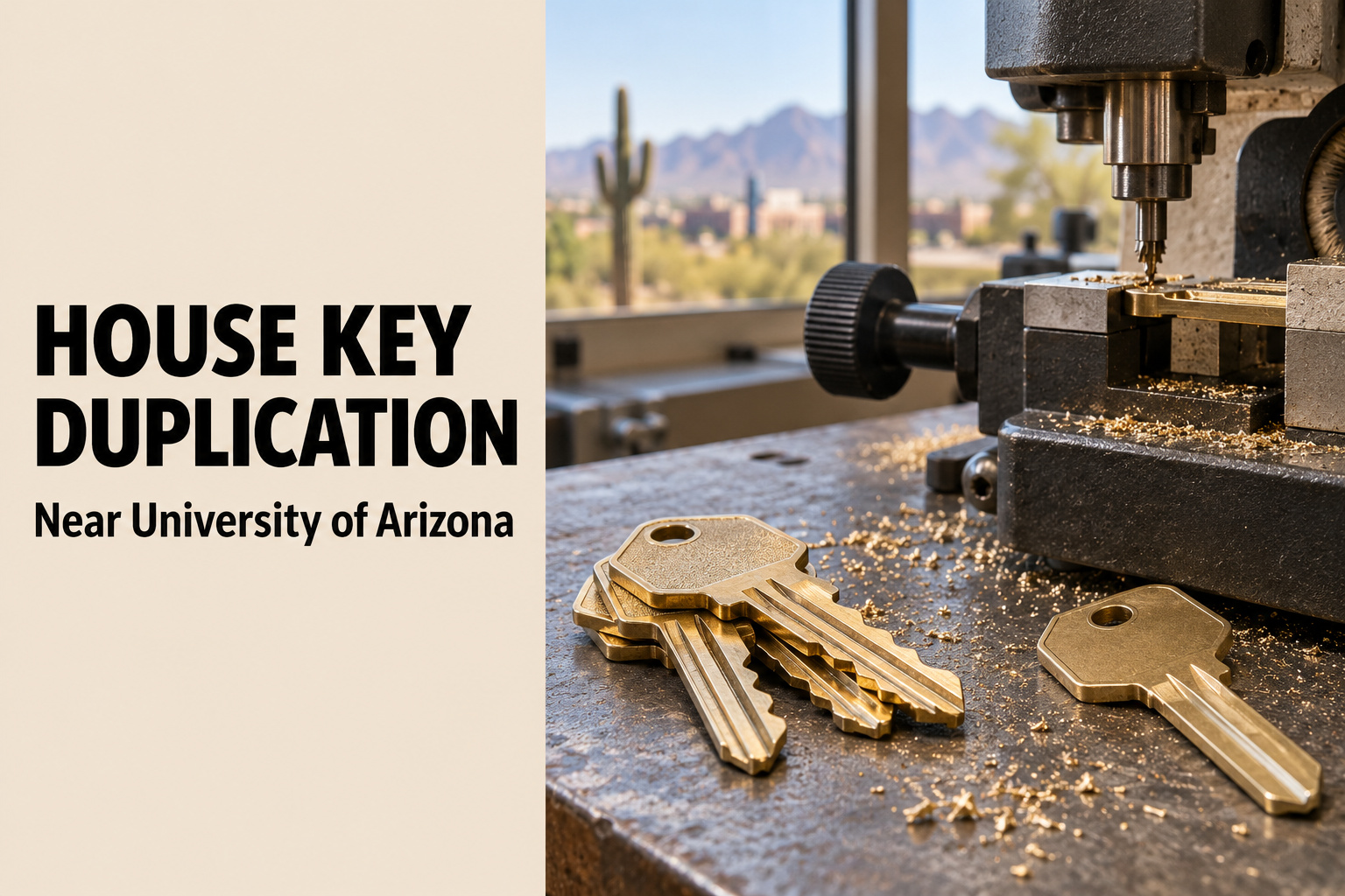 House key duplication near University of Arizona