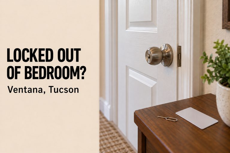 Locked out of bedroom in Ventana